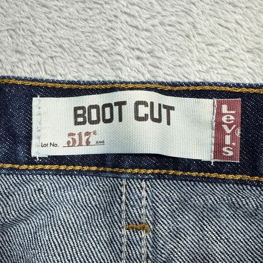 Levi's 517 Bootcut Jeans Men 31x30 (Fits 31X31) Blue Denim Y2K